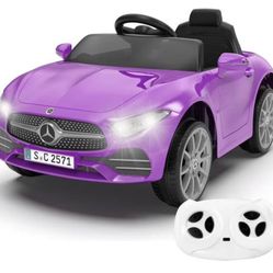 NEW-12V Kids Ride On Car with 2.4G Remote Control, Battery Powered Electric Car Ride On Vehicle