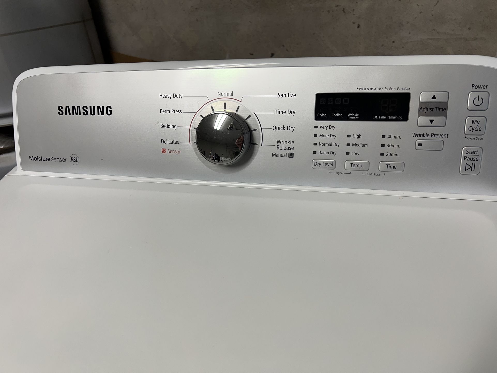 Diagnostic Error Codes Samsung Dryer DV422EWHDWR, 44 OFF