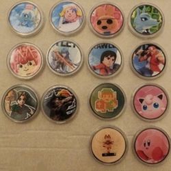 Amiibo Coins Smash Ultimate, ACNH, Mario Kart, Zelda, Splatoon, Etc.