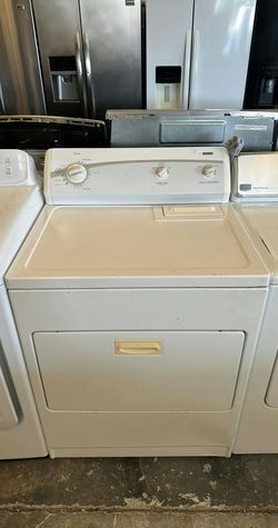 White Maytag Electric Dryer Large Capacity