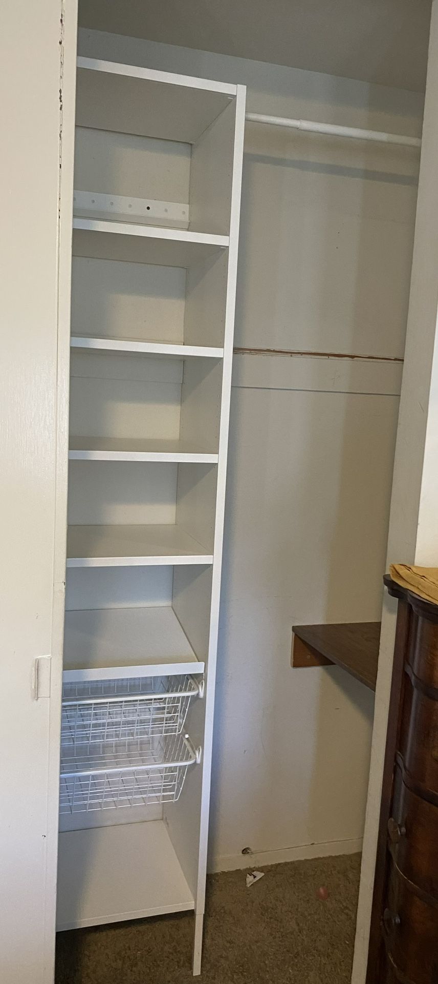 Closet Organizer Ready For Pick Up!!!