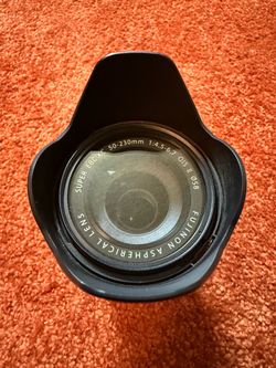 Fujinon 50-230mm OIS ll lens w/ lens hood