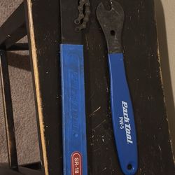 Park Tool SR-18 and PW-5