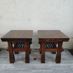 Two Side Tables 