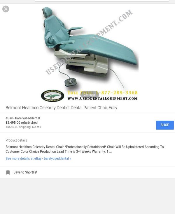 Dental Chair Tatoo For Sale In Richmond Va Offerup
