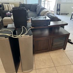 Receiver/speakers/sub