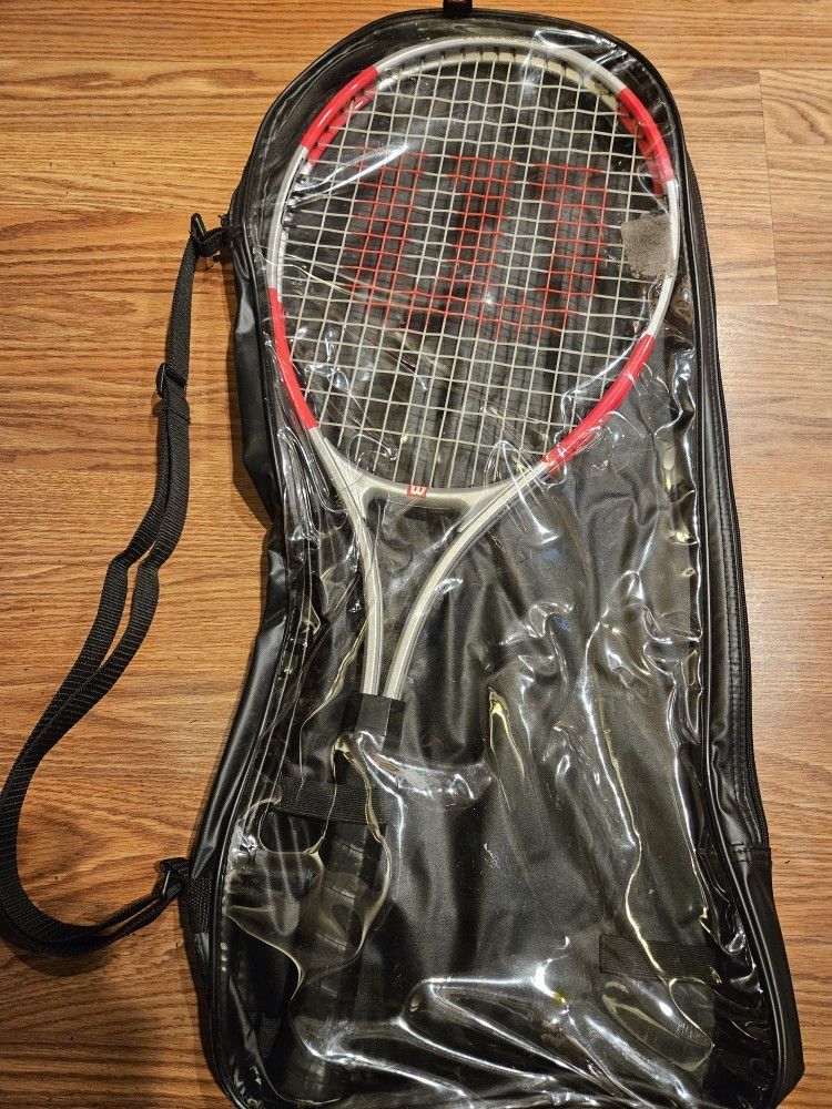 Wilson Tennis Racket W/Case