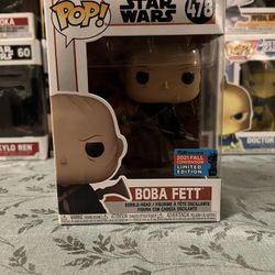 Funko Pop The Mandalorian Boba Fett