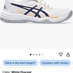 [Brand New] ASICS Upcourt 5 Court Shoes — never worn.