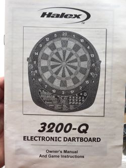 Halex electronic dart board for Sale in Tampa FL OfferUp