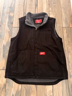 Milwaukee black lined vest