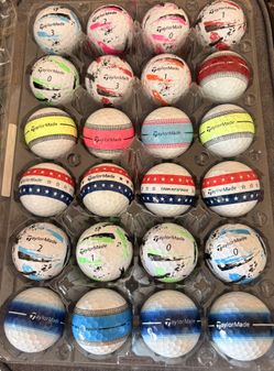 24 TaylorMade Tour Response and Speedsoft Golf Balls As Pictured ⛳️ ——— 