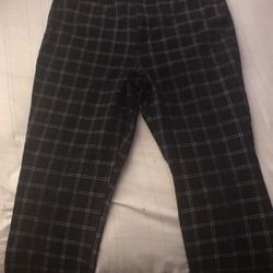 Old Navy Plaid Dress Pants 