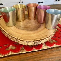 Vintage Aluminum Cups
