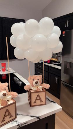 Wooden “BABY” boxes for gender reveal or baby shower