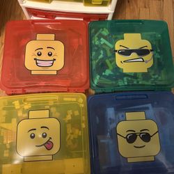 Lego Storage Bins (NO LEGOS)