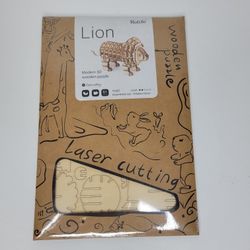 RoLife Lion 3D Wood Puzzle- Sealed