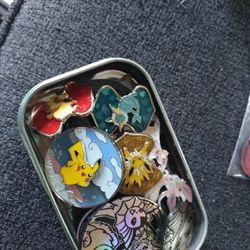 Pokemon Coins And Pins