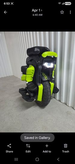 Electric unicycle 35mph