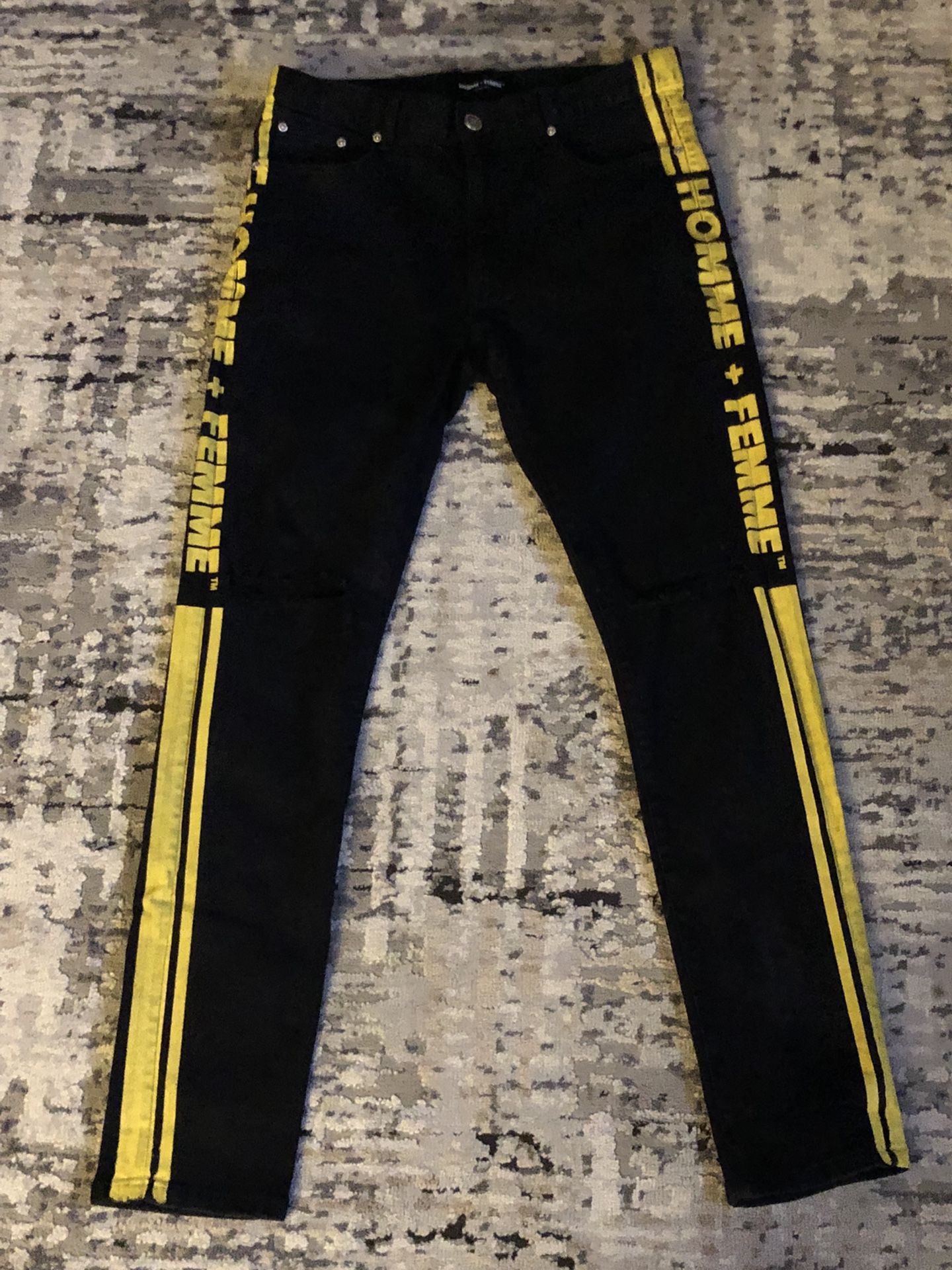 Homme And Femme Jeans Size 34