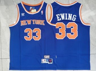New York Knicks Patrick Ewing Jersey M-XL Size