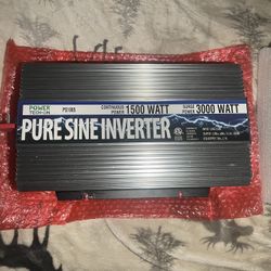 Pure Sine Inverter 1500w Continuous/3000w Surge