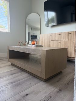 Beige Coffee Table