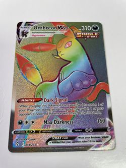 Pokemon TCG 214/203 Umbreon VMax Rainbow Evolving Skies Ultra Rare Card  Mint for Sale in Chula Vista, CA - OfferUp