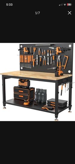 Brand new heavy duty work bench for $140