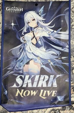Genshin Impact Skirk Tote Backpack Anime Expo 2025 Exclusive AX 2025