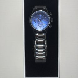 Vincero Chrono S Blue Steel 40mm Watch – New 