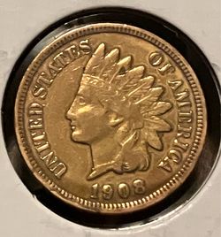 1908 Indian Penny