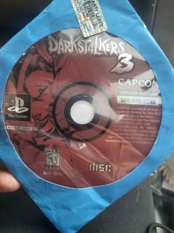 PlayStation 1 dark stalkers 3 disc only