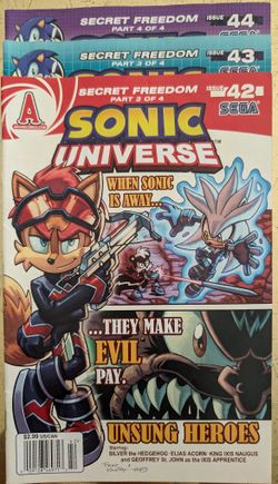 Sonic Comic Book Universe Secret Freedom 