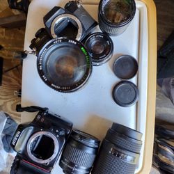 Cameras N Lenses. Lenses Are Good , Cameras Need Batteries