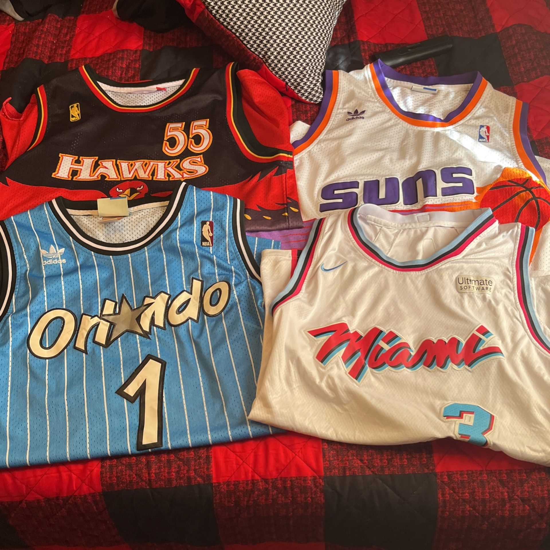 Throwback NBA Jerseys Size XL