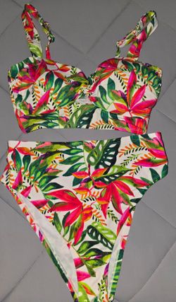 Sofia varga tropical 2 piece bathing suite