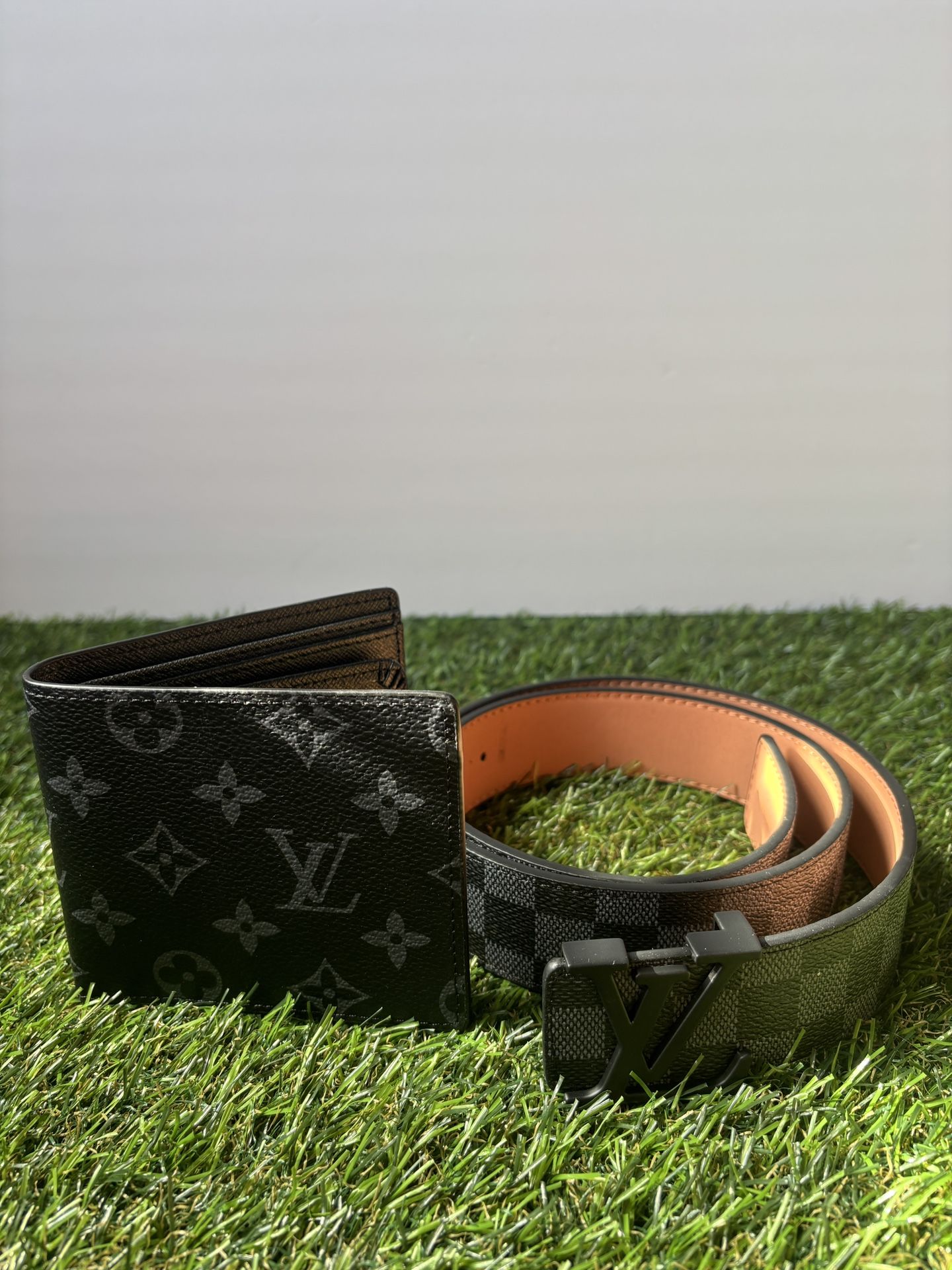 Lv Belt And Wallet Combo