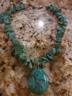 Natural Turquoise Necklace