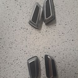 Audi 6pcs Chrome ABS Seat Adjuster Button Switches