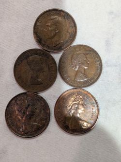 Collection Of British Coins 