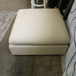 Western Sand Pillow Top Modular Sectional Ottoman 