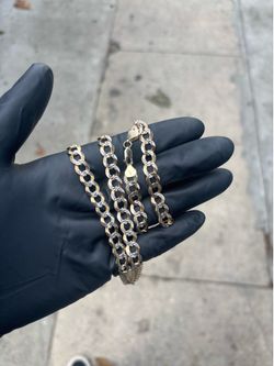 14k gold curb chain