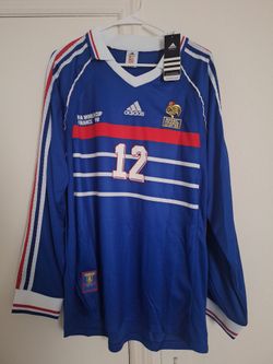 XL 1998 Adidas France Thierry Henry World Cup Jersey