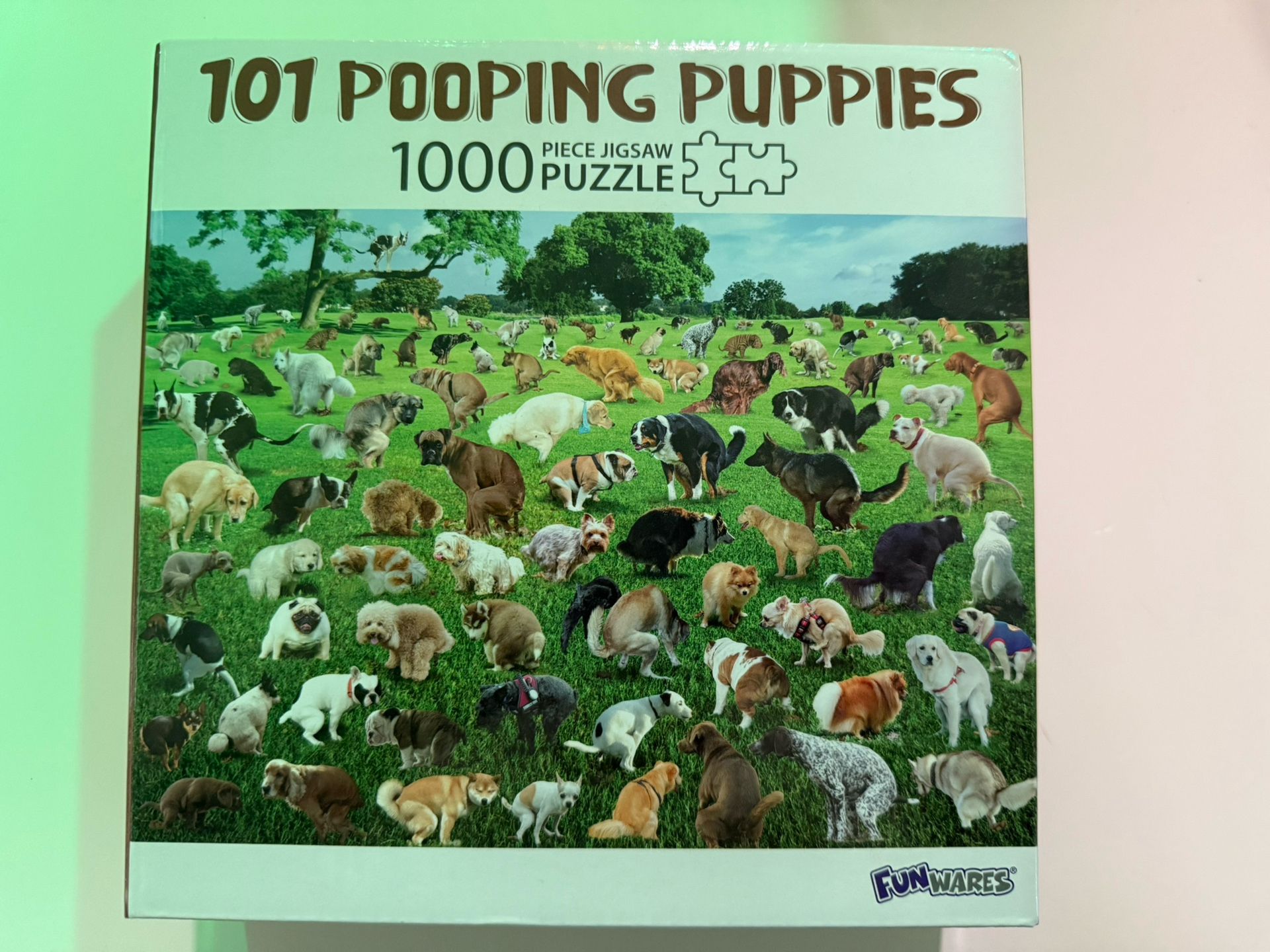 Puzzle Pooping Puppies 1000 PCs