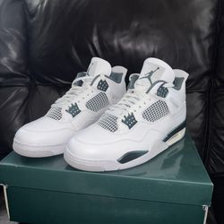 Jordan 4 retro oxidized green