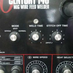 Century 140 Mig Welder, No Regulator