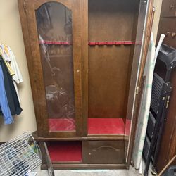 Vintage Gun Display Cabinet 