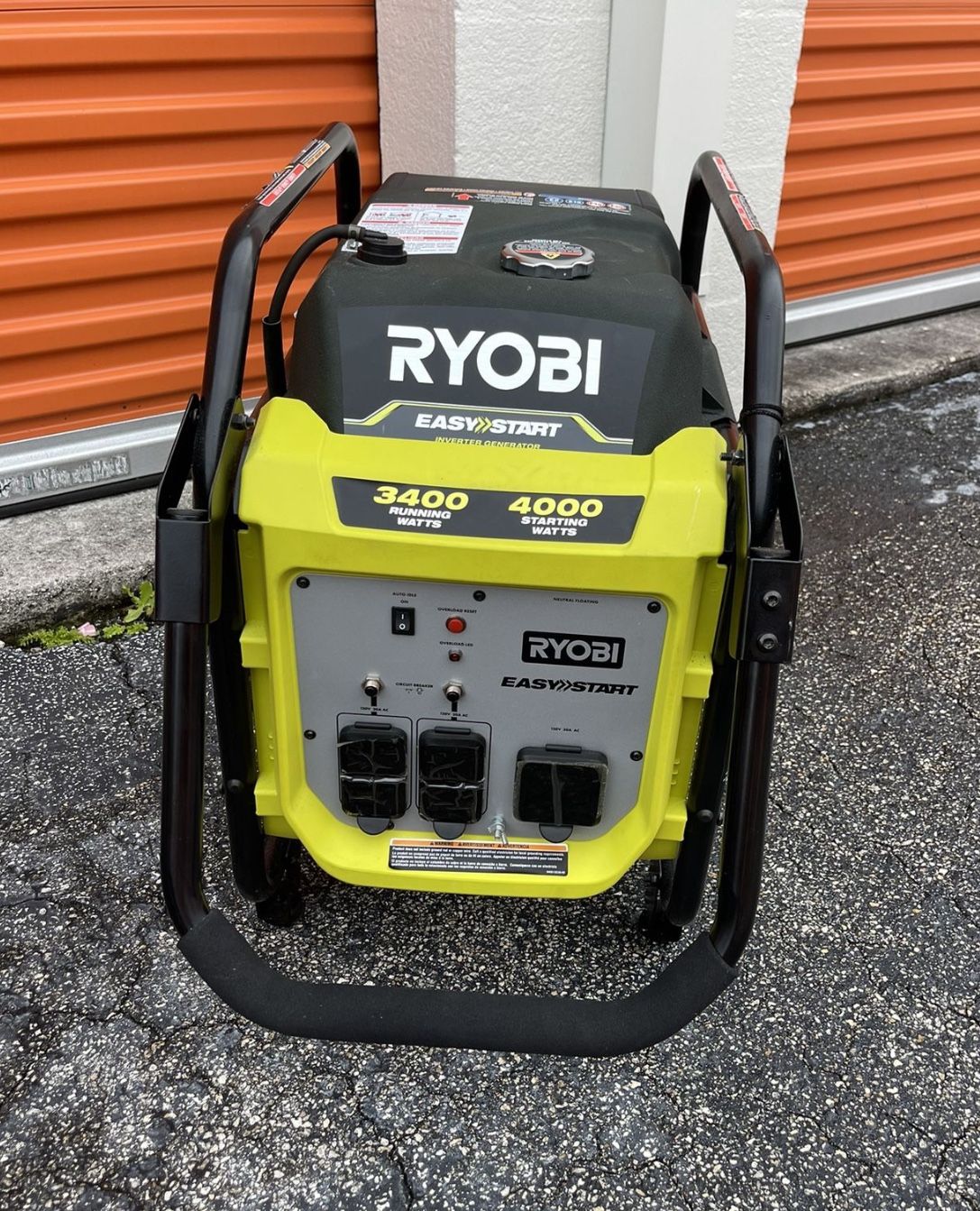 RYOBI 4000-Watt Gasoline Powered Digital Inverter Generator with CO Shutdown Brand new! Never used.