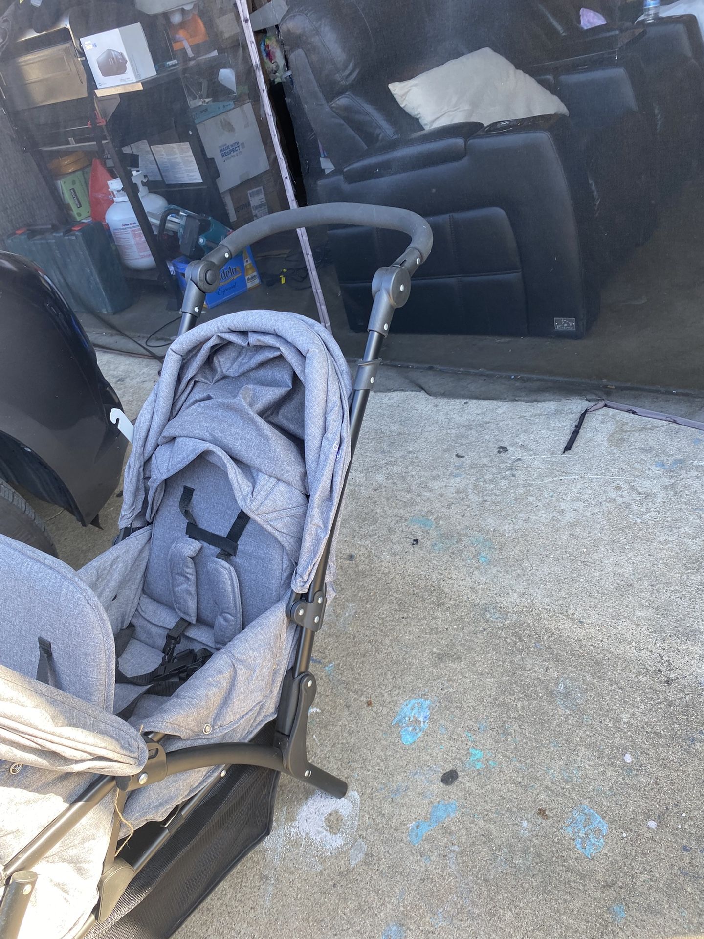 Read Description Double Stroller